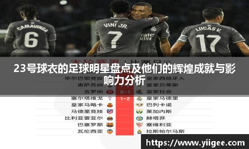 23号球衣的足球明星盘点及他们的辉煌成就与影响力分析